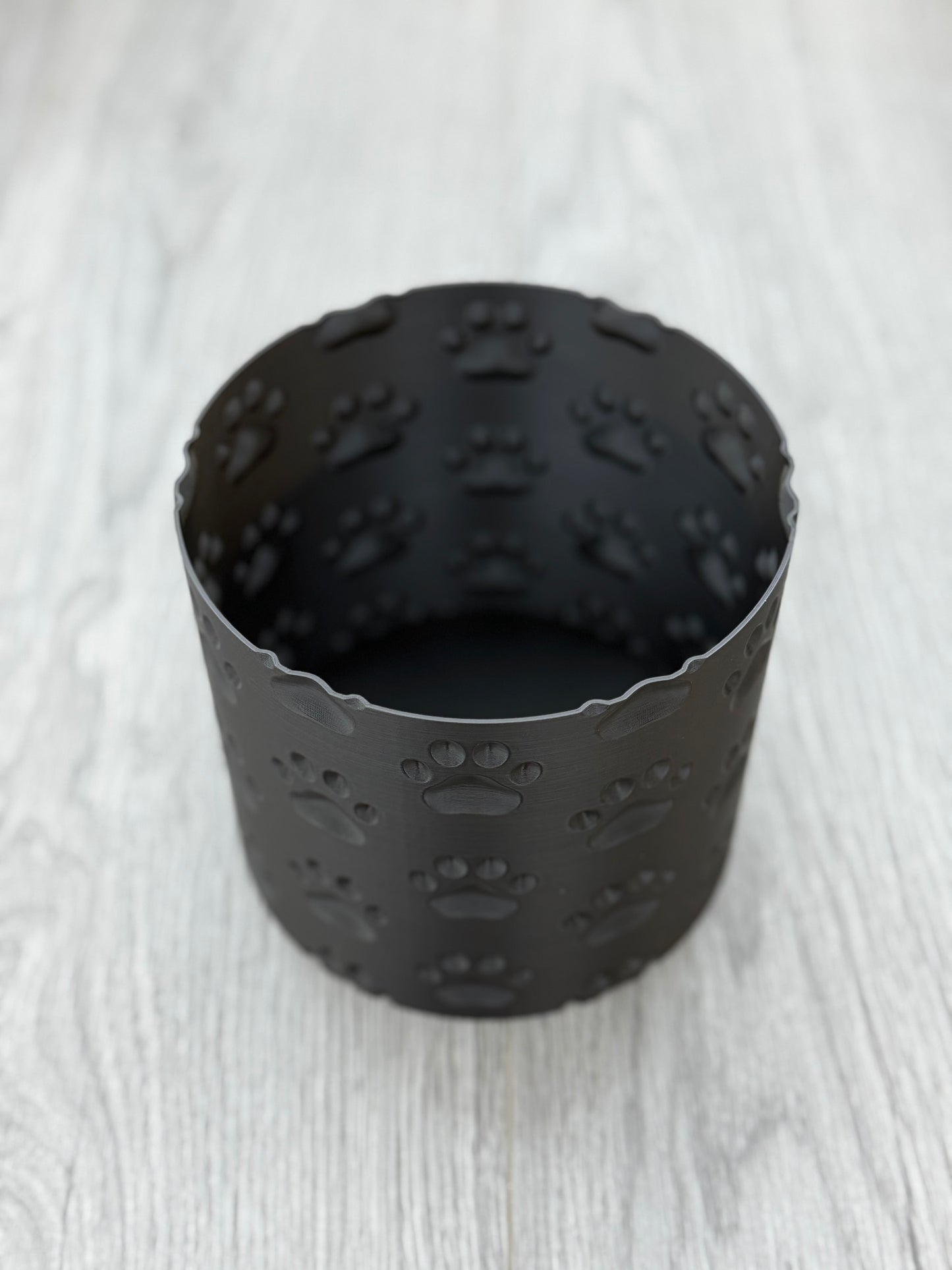 Potte med poteavtrykk