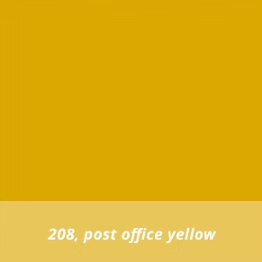 Post office yellow #208