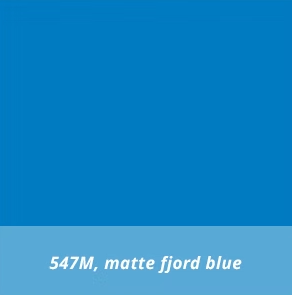 Matte fjord blue #547M