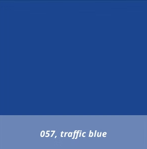 Traffic blue #057