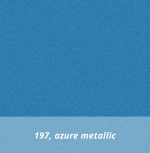 Azure metallic #197