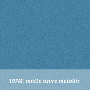 Matte azure metallic #197M