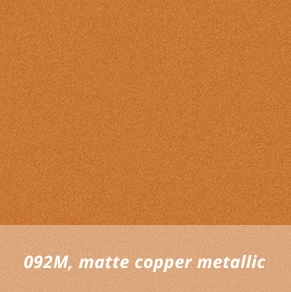 Matte copper metallic #092M