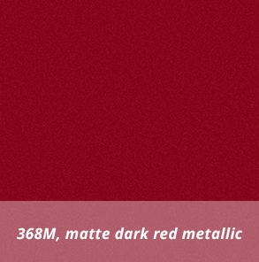 Matte dark red metallic #368M