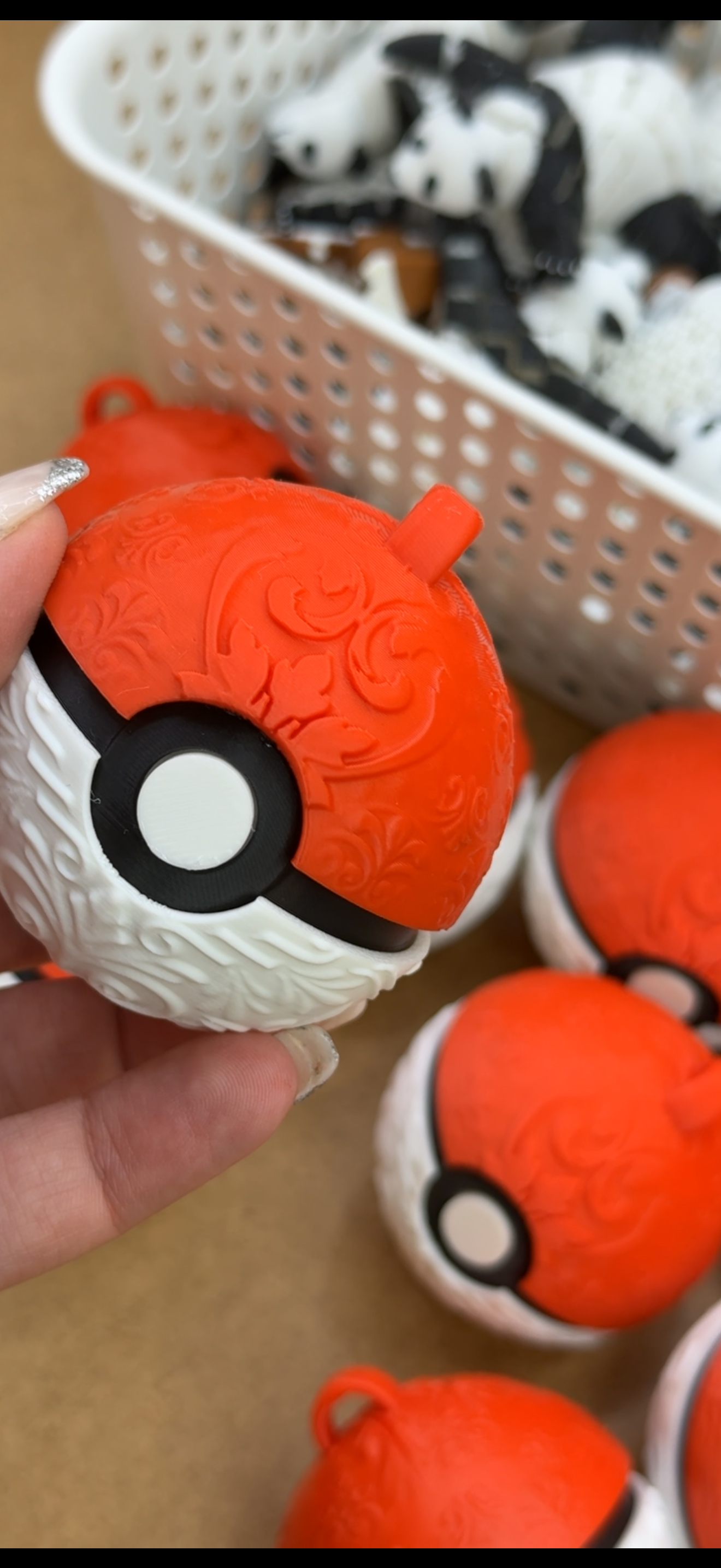 Pokeball julekule