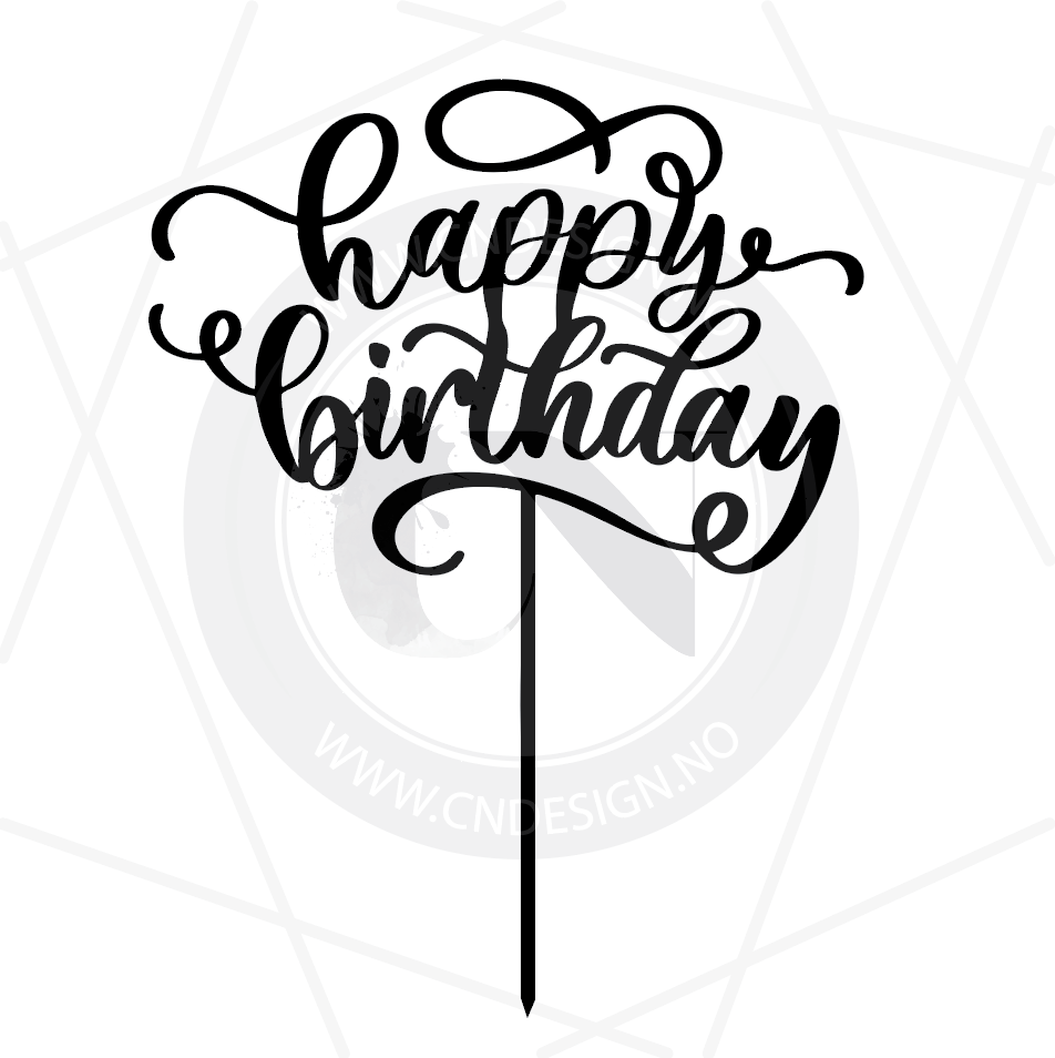 Happy birthday kaketopp