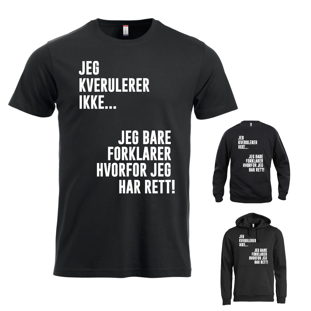 Kverulerer ikke