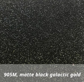 Matte black galactic gold #905M