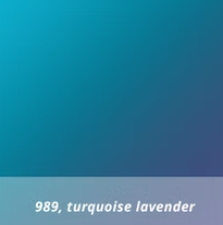 Turquoise lavender #989