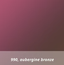 Aubergine bronze #990