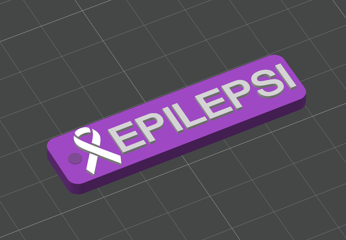 Nøkkelring Epilepsi - awareness