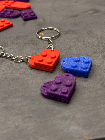 SALG - lego nøkkelring (tilfeldig farge)