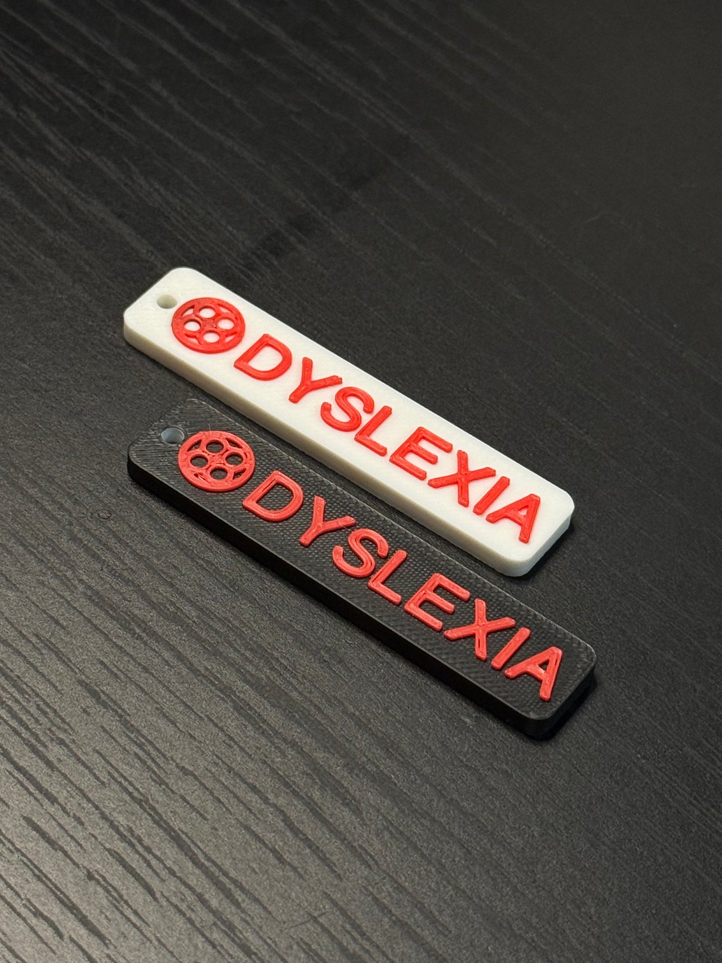 Nøkkelring Dysleksi - awareness