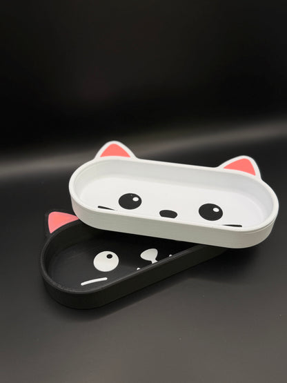 Brillekatt - svart og hvit variant