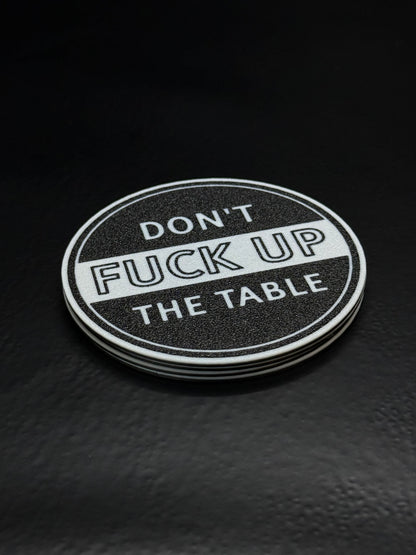 Table - glassbrikker