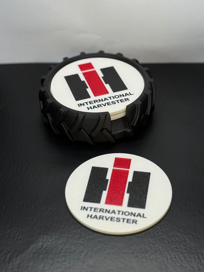 Glassbrikker - klassisk traktor