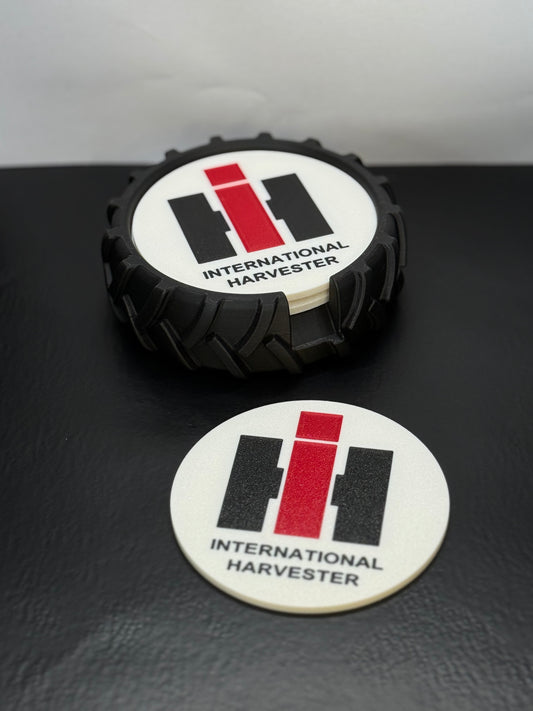 Glassbrikker - klassisk traktor