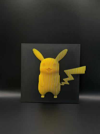 Pikachu 3D kunst