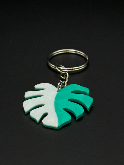 Monstera nøkkelring