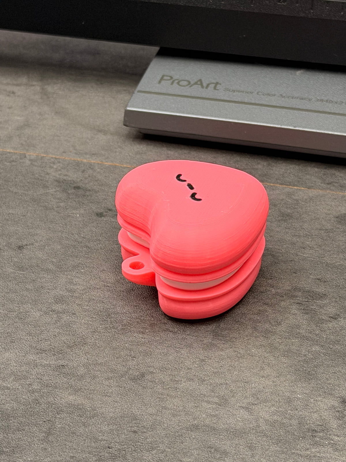 SALG - makron fidget clicker knall rosa