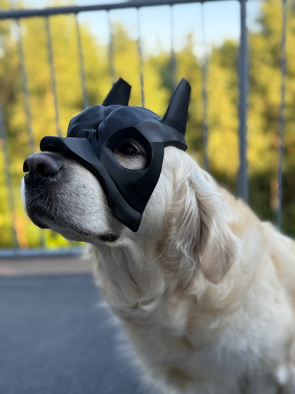 Batdog maske til stor hund