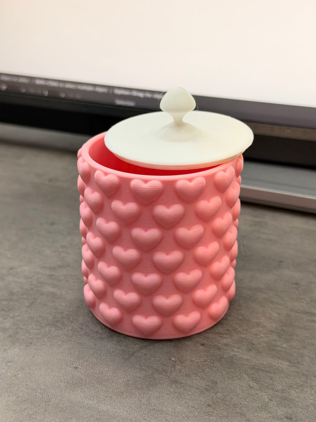 SALG - Hjertekopp rosa