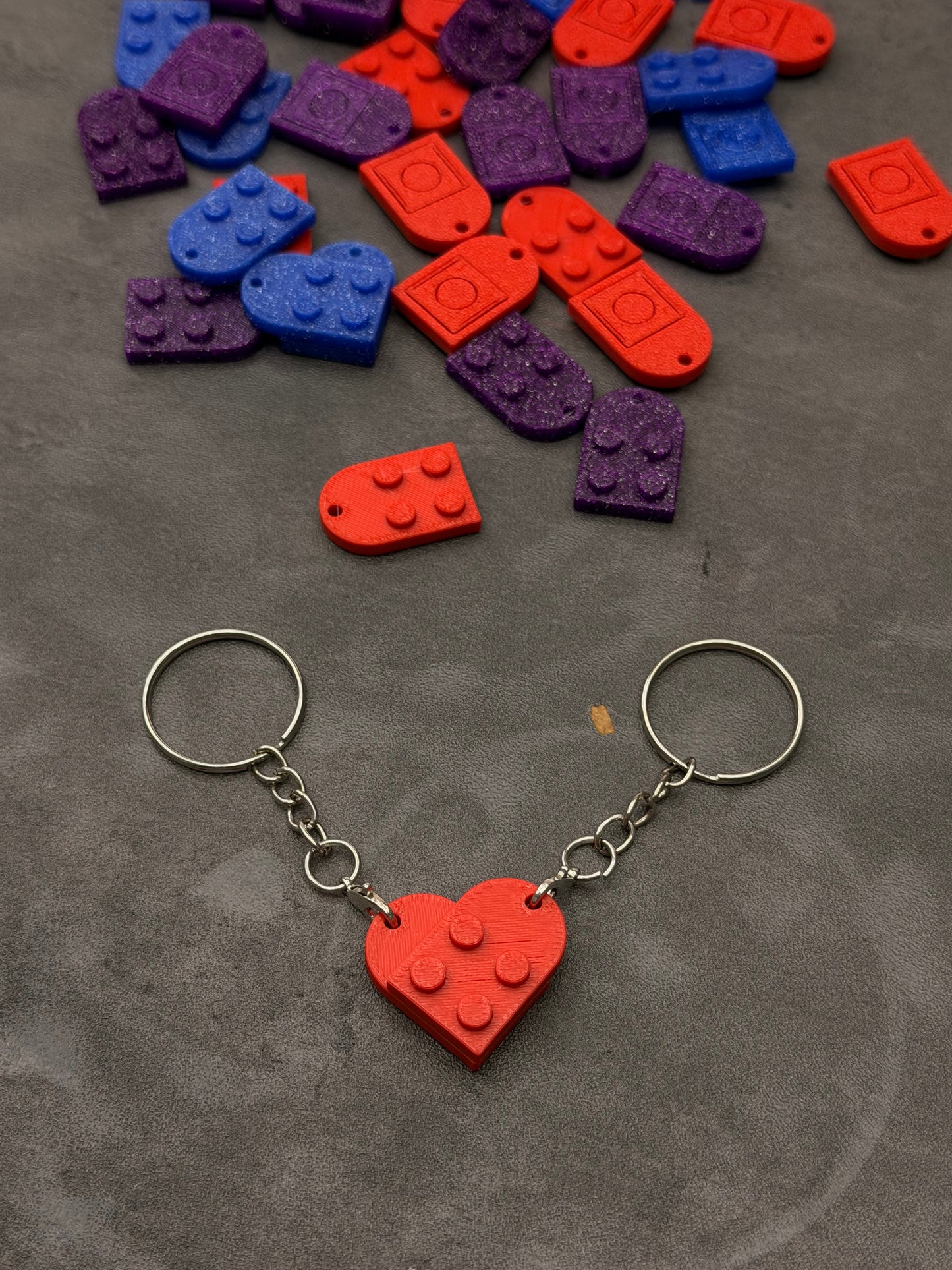 SALG - lego nøkkelring (tilfeldig farge)