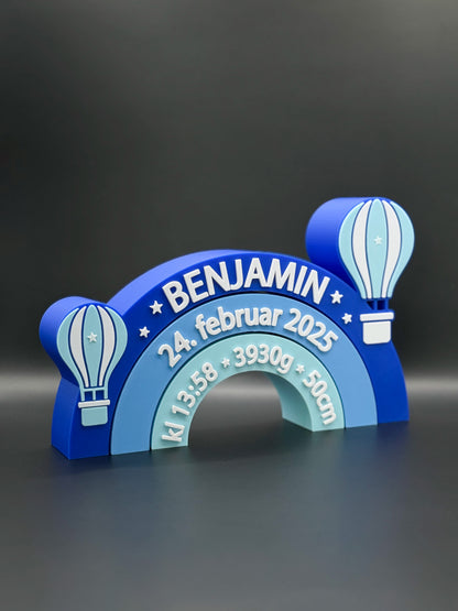 Fødselsminne - luftballong