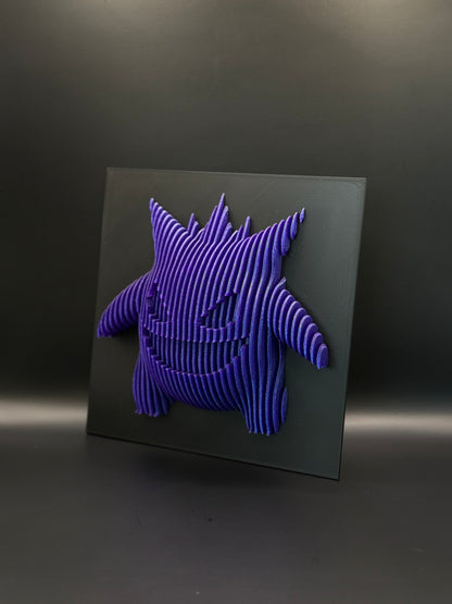 Gengar 3D kunst