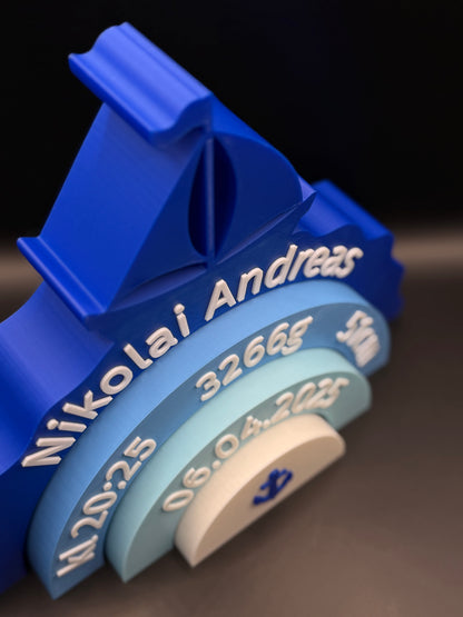 Fødselsminne - båt