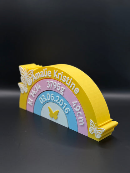 Fødselsminne - sommerfugl