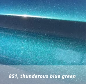 Thunderous blue green #851