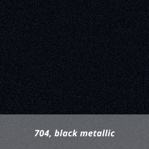 Black metallic #704