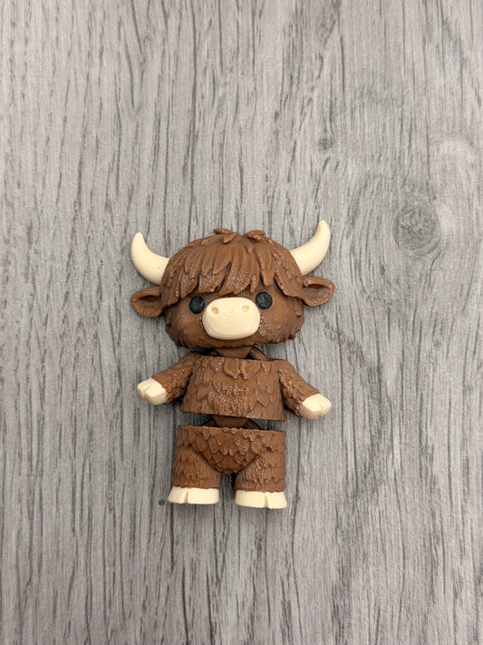 Høylandsfe nøkkelring