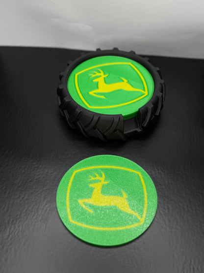 Glassbrikker - bondeidyll