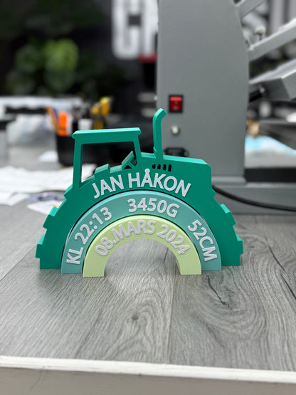 Fødselsminne - traktor