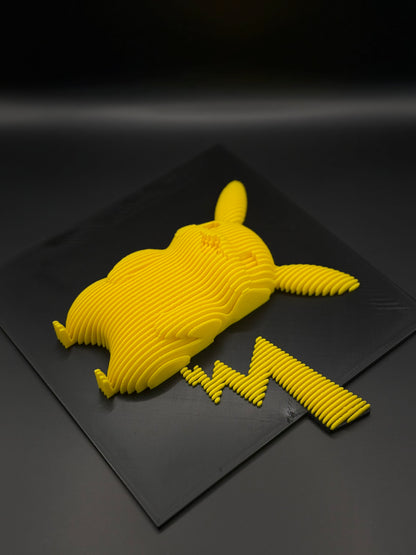 Pikachu 3D kunst