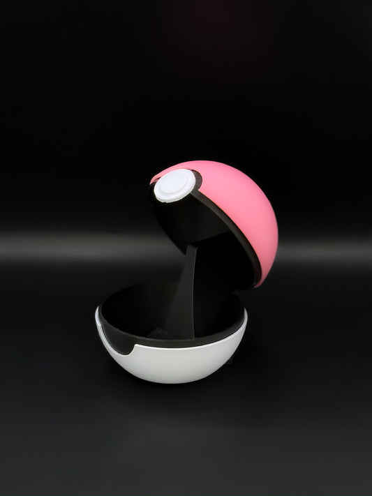 PokéBall Display - lyserosa