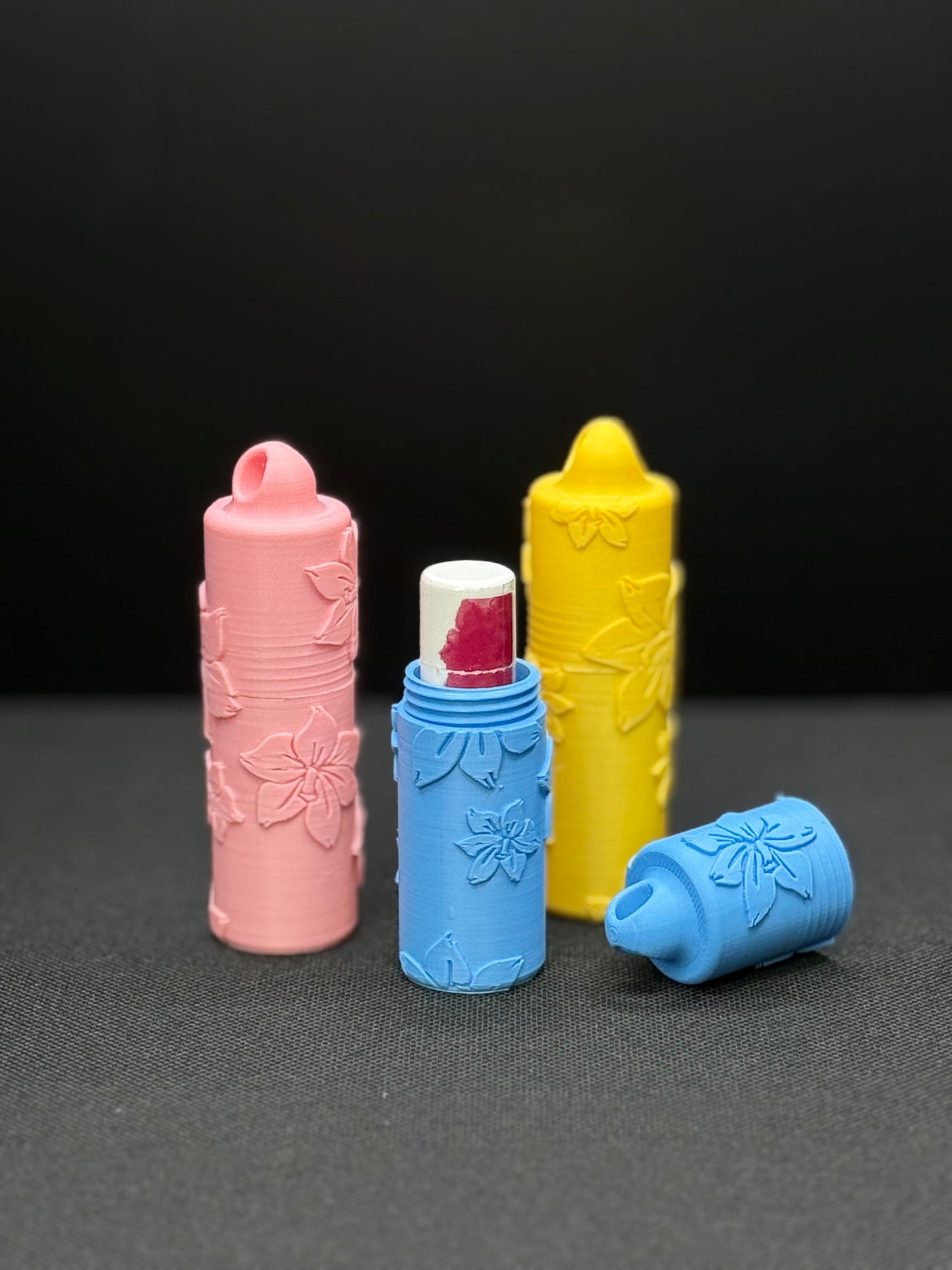 Lypsyl holder nøkkelring