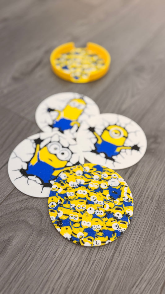 Minions glassbrikker