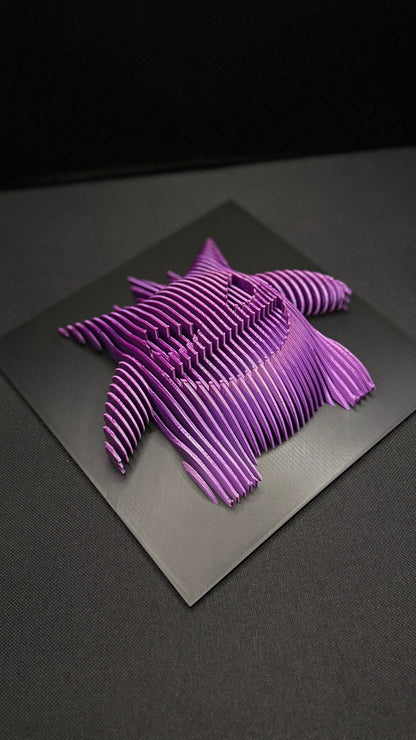 Gengar 3D kunst