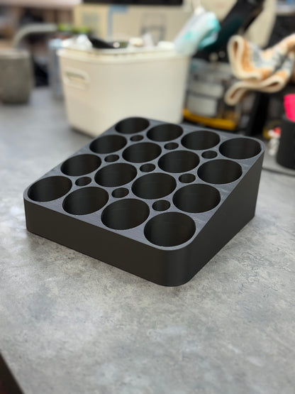 Silikontube holder