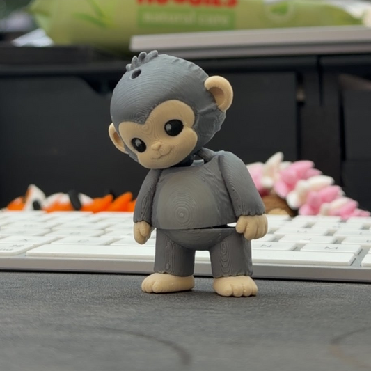 Punch ape nøkkelring