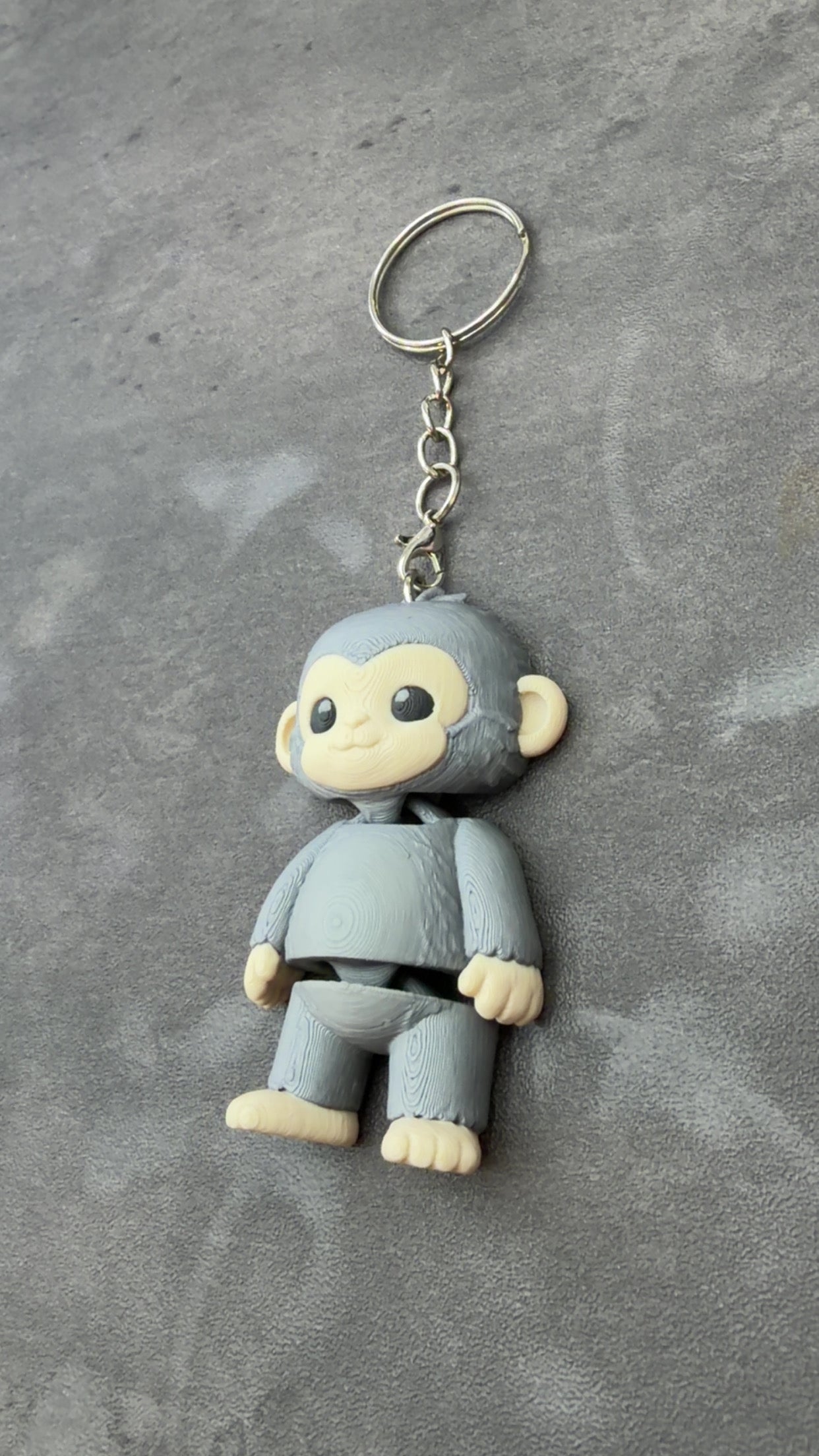 Punch ape nøkkelring