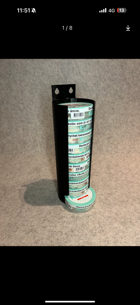 Snus dispenser til vegg
