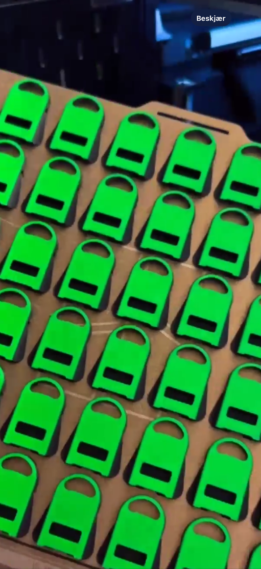 Boksåpner grønn/svart