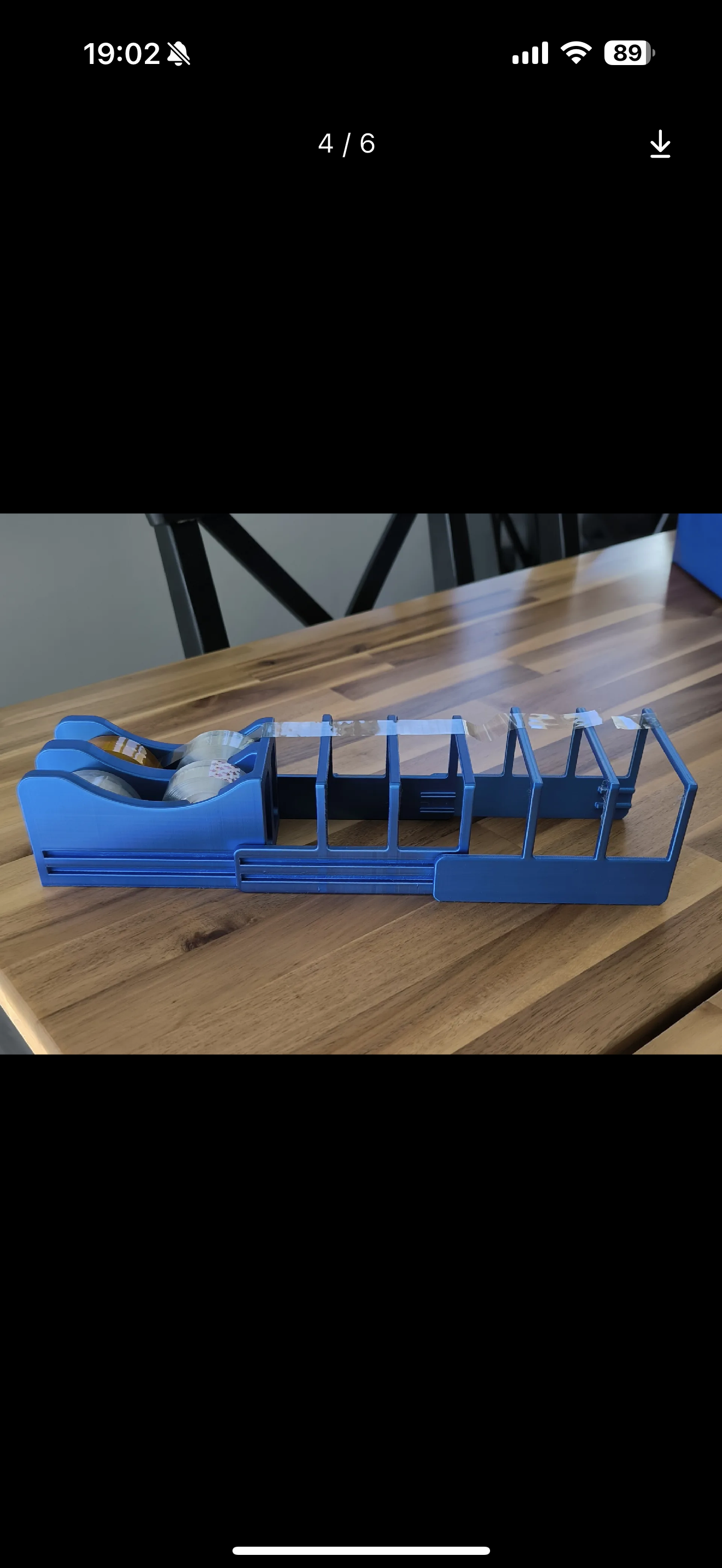 Teip dispenser solid