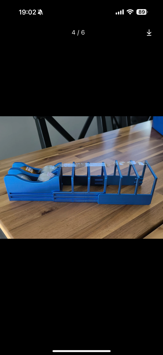 Teip dispenser solid