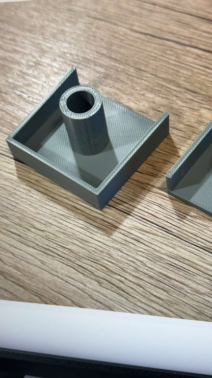 Aluminium/plast holder 2pk (ett sett)