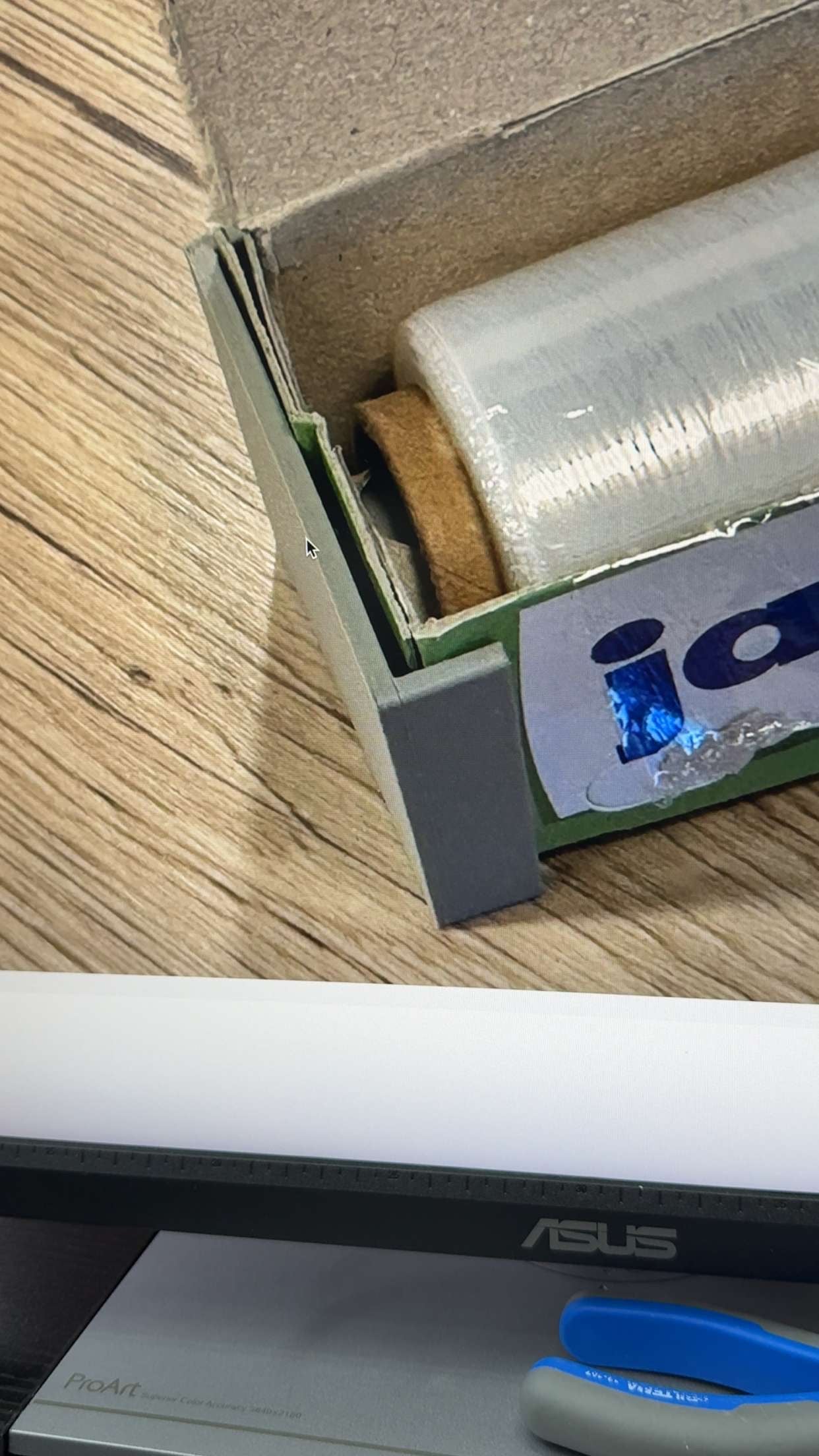 Aluminium/plast holder 2pk (ett sett)